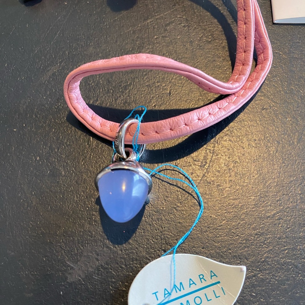Tamara Comolli blue chalcedony MIKADO pendant